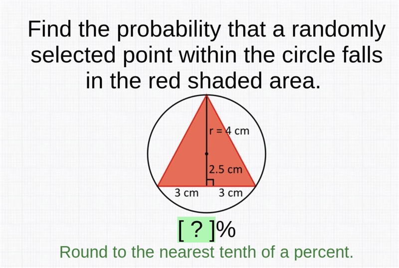 URGENT. Geometric Probability.-example-1