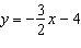 8. Write the equation of a line that is perpendicular to the given line and that passes-example-3