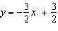 8. Write the equation of a line that is perpendicular to the given line and that passes-example-4