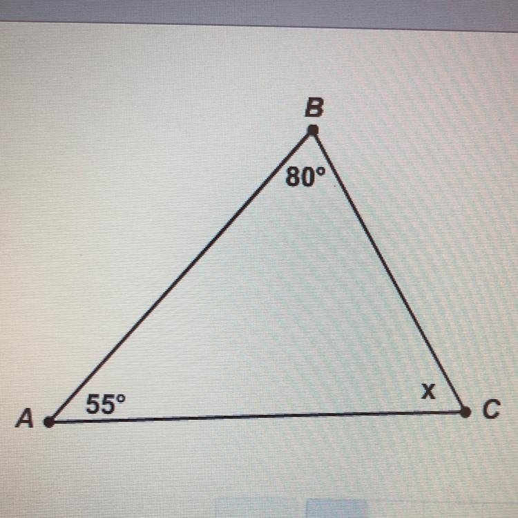 What is the value of x? Enter your answer in the box. X=-example-1