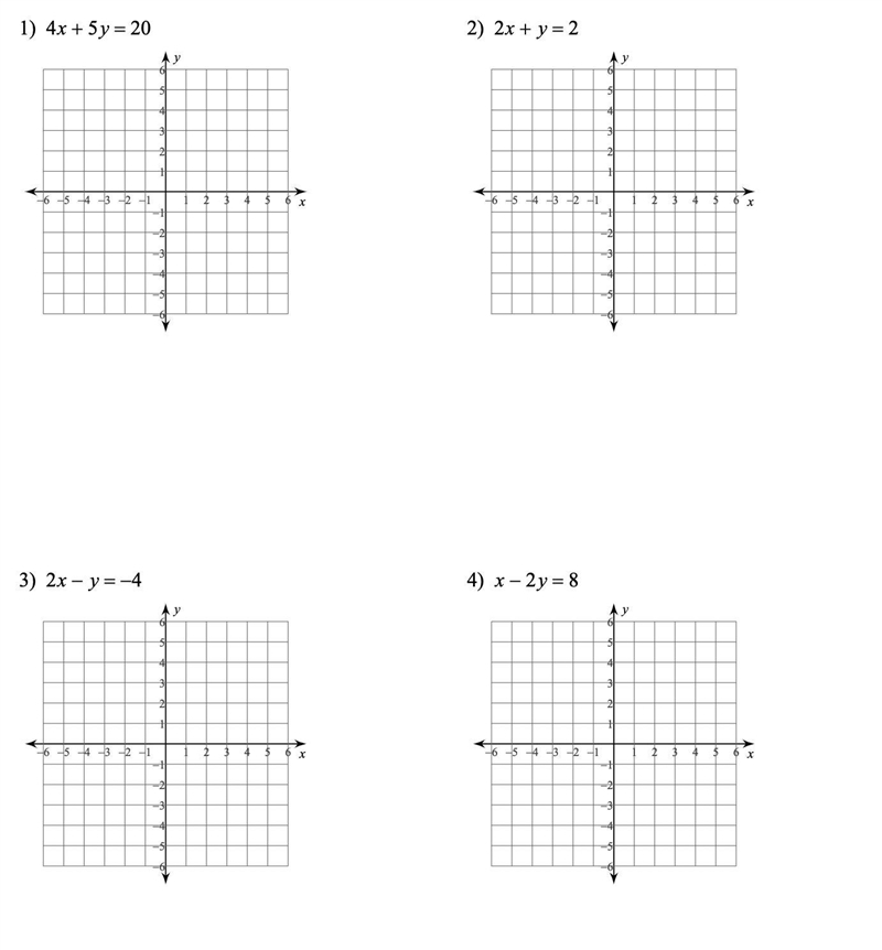 Need help plotting x and y intercept heres a better explanation of what I need to-example-1