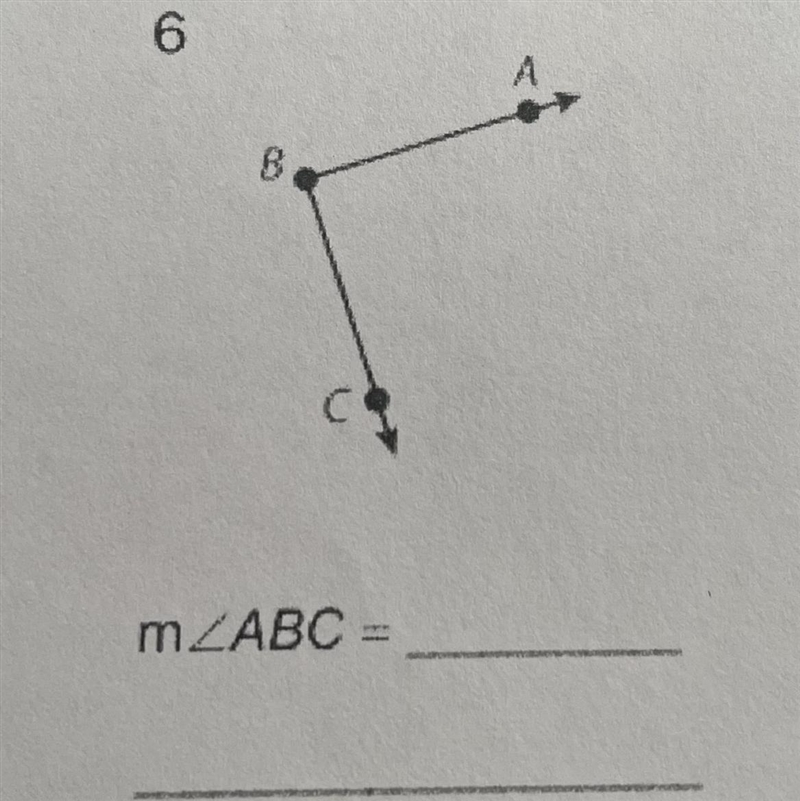 Determine the measure of each angle. Then describe each angle as acute, right, obtuse-example-1