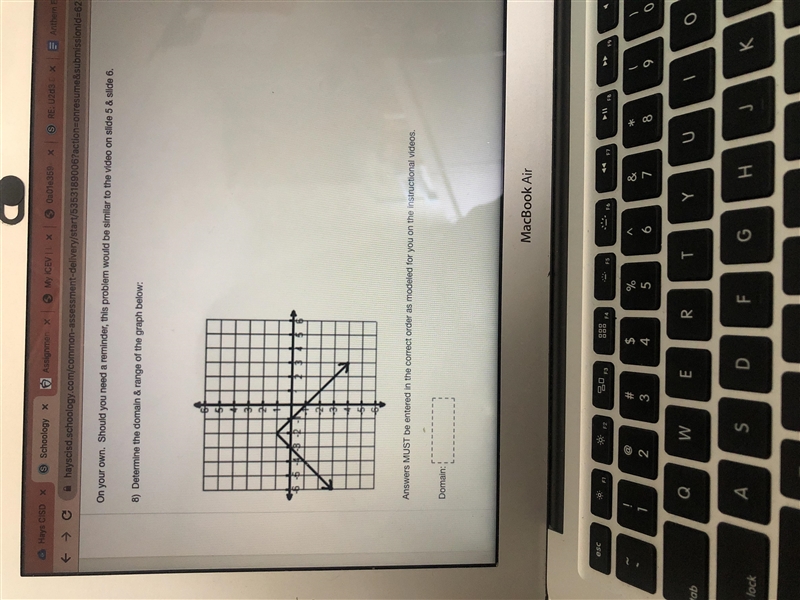 What is the domain and range?-example-1