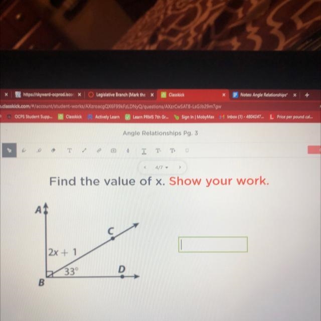 Find the value of X.-example-1