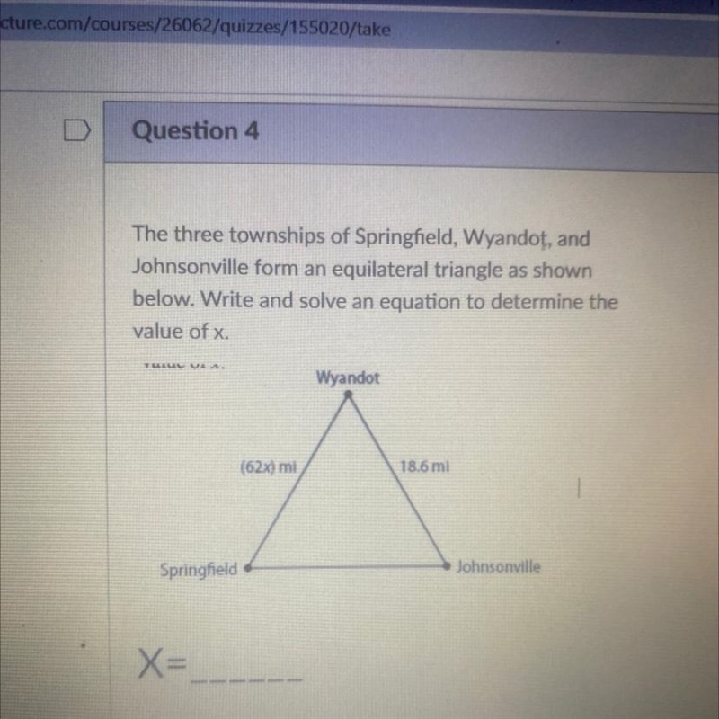 The three townships of Springfield, Wyandot, and Johnsonville form an equilateral-example-1