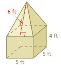 Please help Find the surface area of the composite solid.-example-1