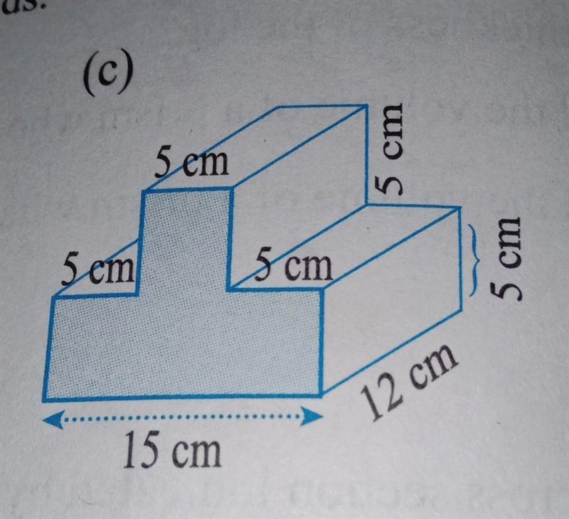 HELP ME PLEASE. find the perimeter, area , and T.S.A of the following solids​-example-1