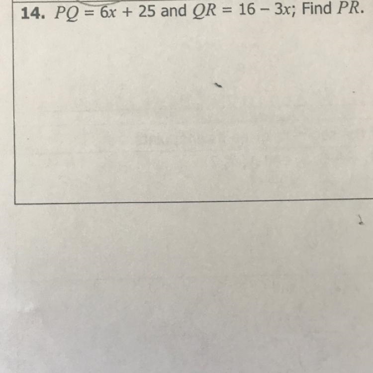 Help.. Suppose Q is the midpoint of PR-example-1