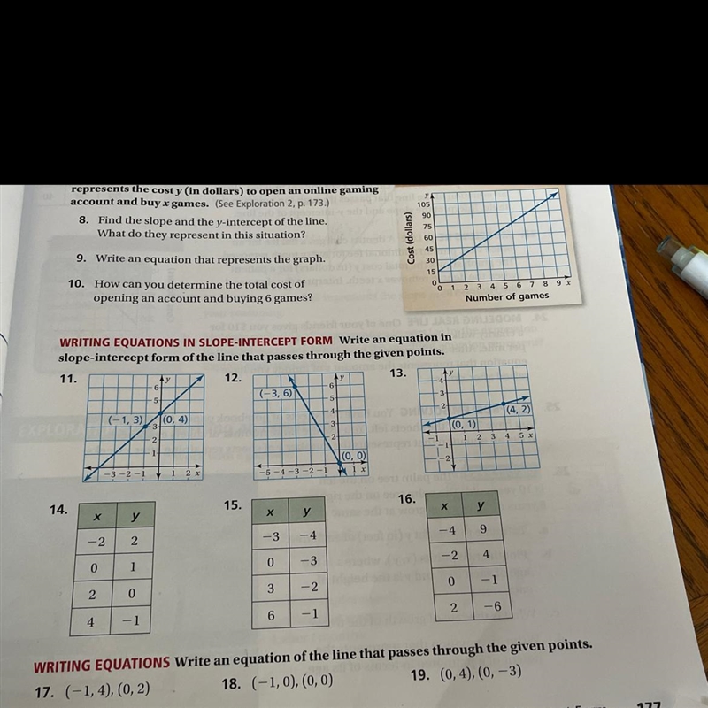 Somebody please answer only 11. and 13. ANSWER QUICKLY-example-1