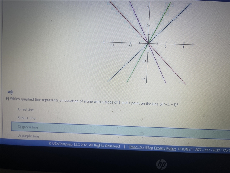 Question nine is this answer blue instead of green?-example-1