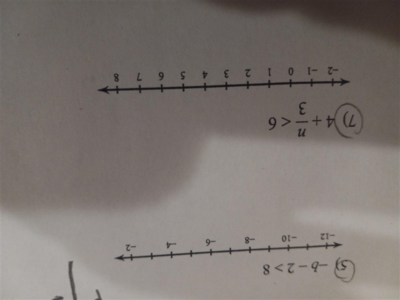 Solve the inequality and graph its solution-example-2