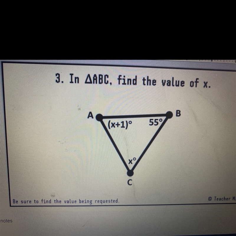 Triangle interior angles theorem answer and explain briefly-example-1