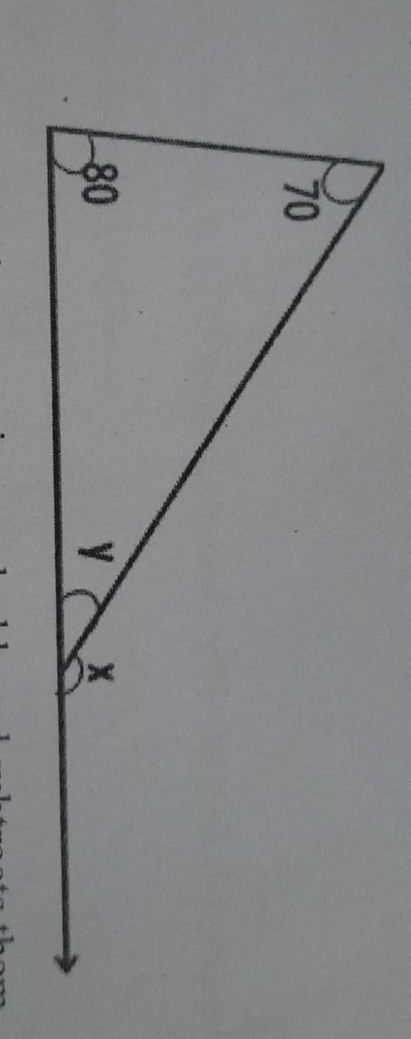 Find the value of x and y in the following figure​-example-1