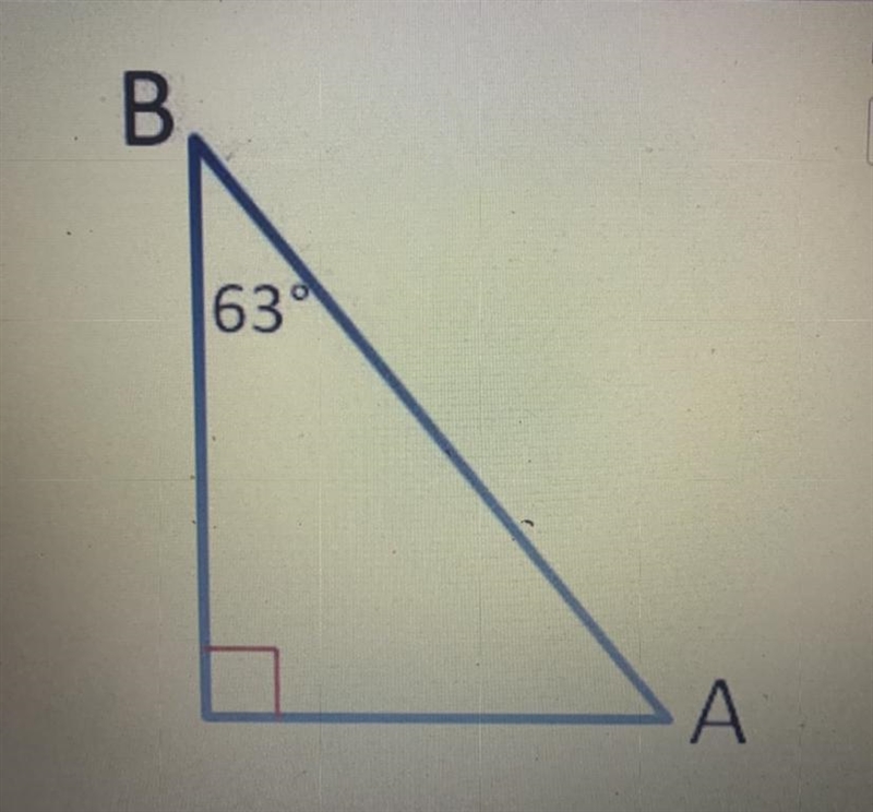 Find the missing angle measure.-example-1