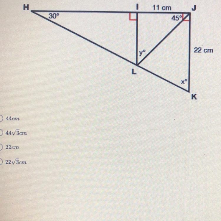 What is the length of segment HK?-example-1