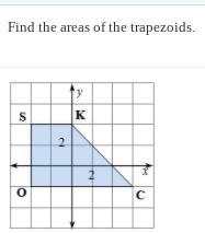 Pls Help Find the area of the trapezoids-example-1