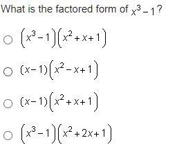 What is the factored form of-example-1