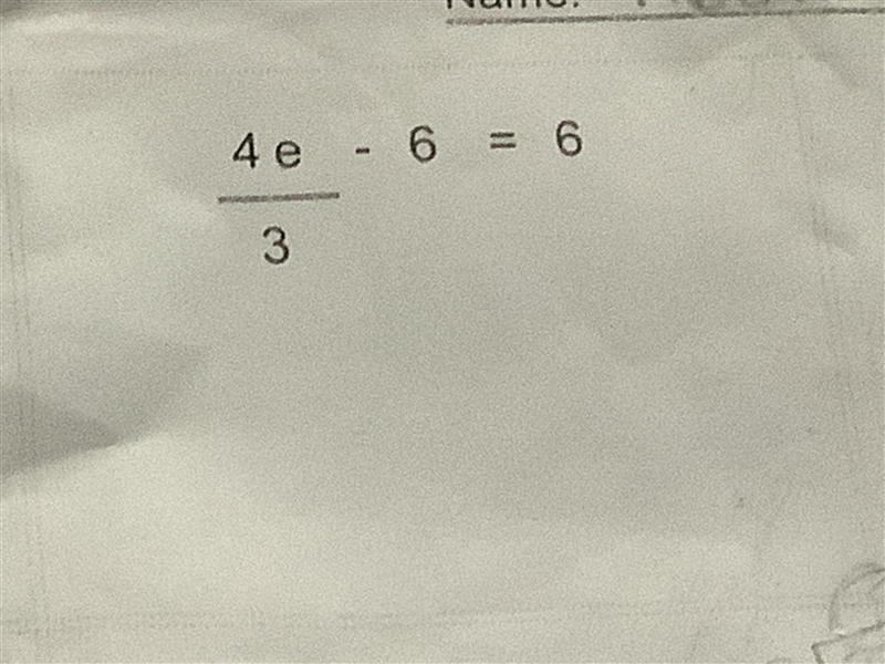 I need help answering this question what does e equal to-example-1