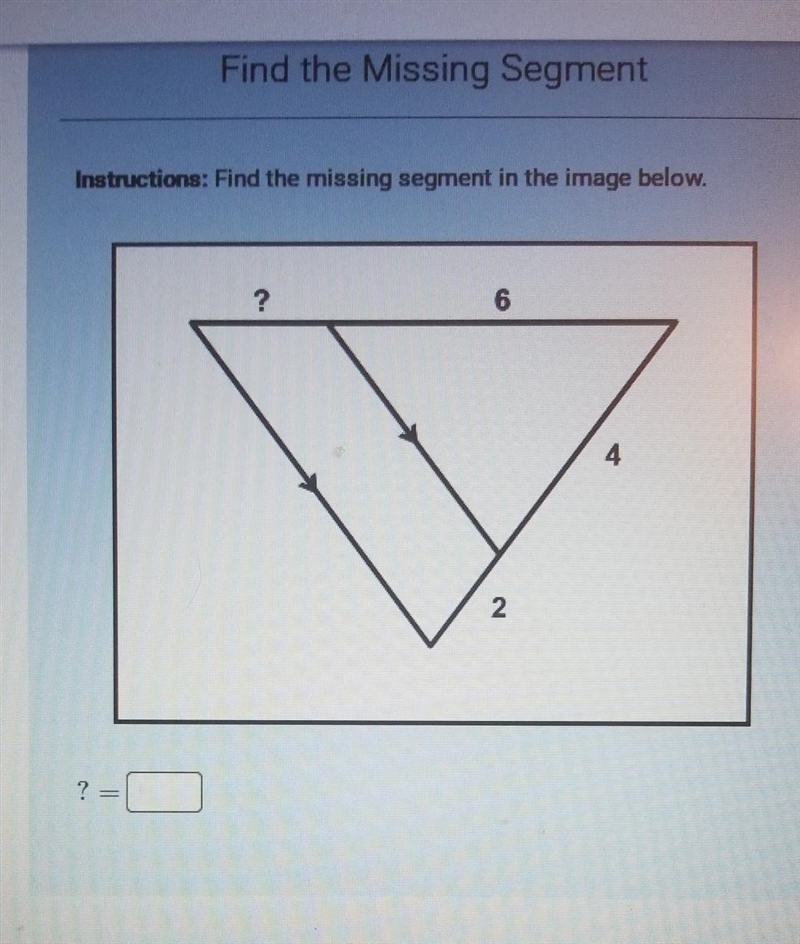 Find the missing segment in the image below​-example-1