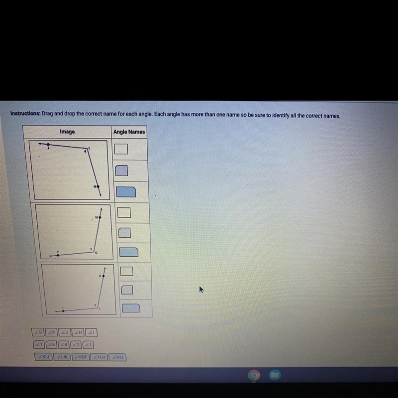 structions: Drag and drop the correct name for each angle. Each angle has more than-example-1