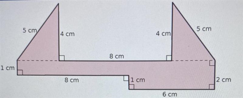 What is the area of this shape? ANSWER AS FAST AS YOU CAN!!!!-example-1