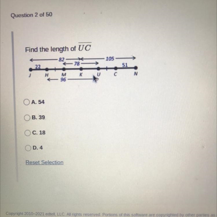 Find the length of UC? Please help-example-1