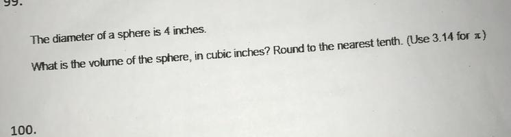 Need help ASAPPPPP , what is the volume of the sphere?-example-1