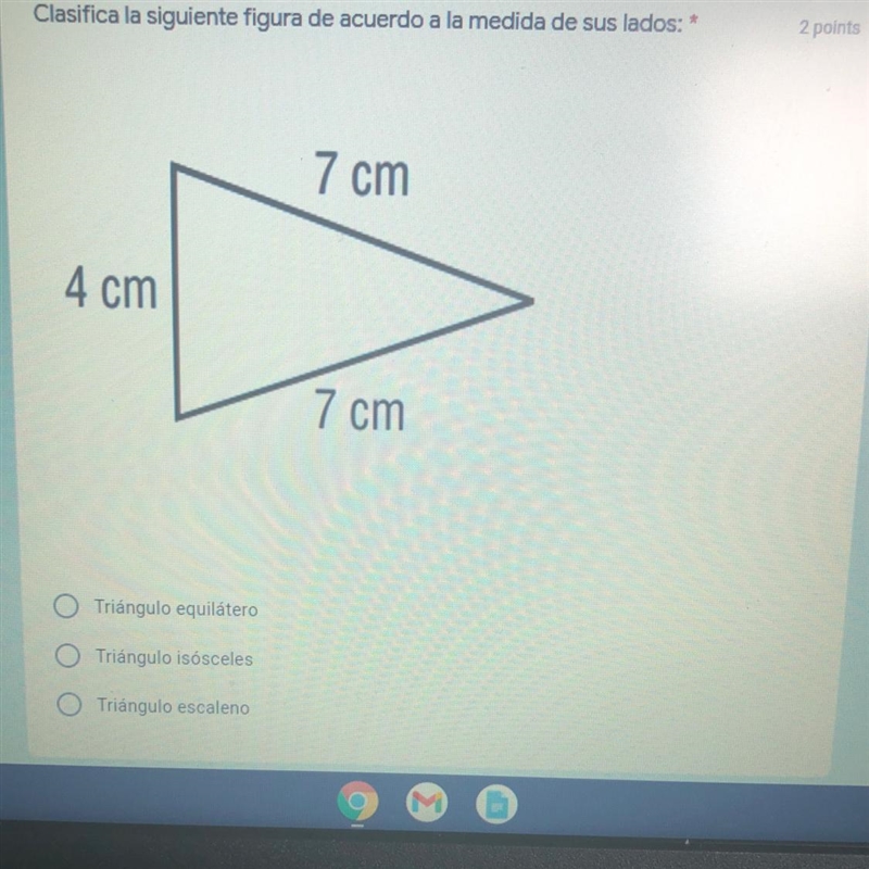 I NEED HELP ASAP. THIS IS IN SPANISH. CAN SOMEONE TELL ME THE DIFFERENCE!! Triángulo-example-1