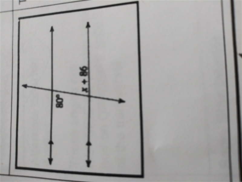 So the theorem is AIA but I can't find the value of x help please (oh and I thin the-example-1