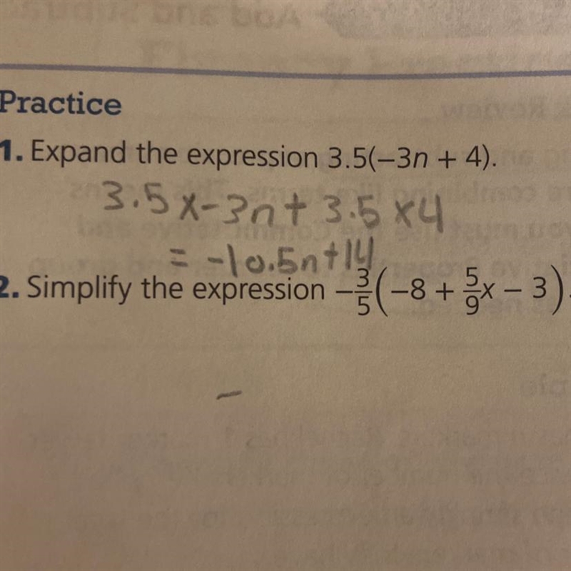 Simplify the expression (-8 + x - 3). . 20 points-example-1