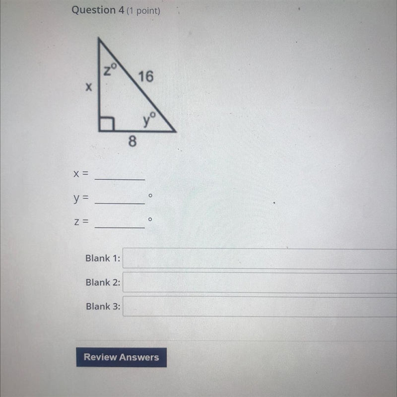 Please help I need to find the measure of the three unknown variables. Any help will-example-1