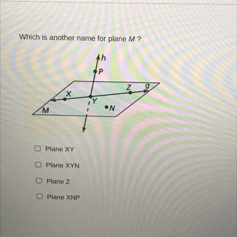 Q-Whats is another name for plane M Can anyone explain?-example-1