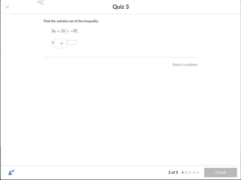 Find the solution set of the inequality-example-1