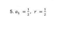 Write the first five terms of the geometric sequence with the given 1st term and the-example-1