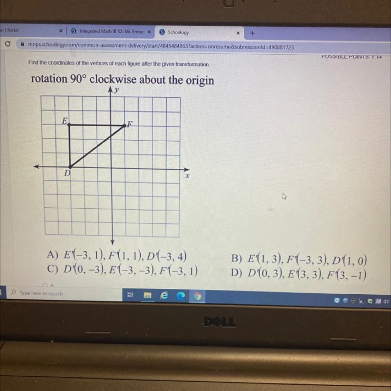 Which is the answer. A B C D?-example-1