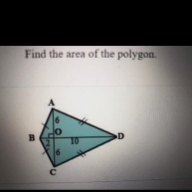 Find the area of the polygon-example-1