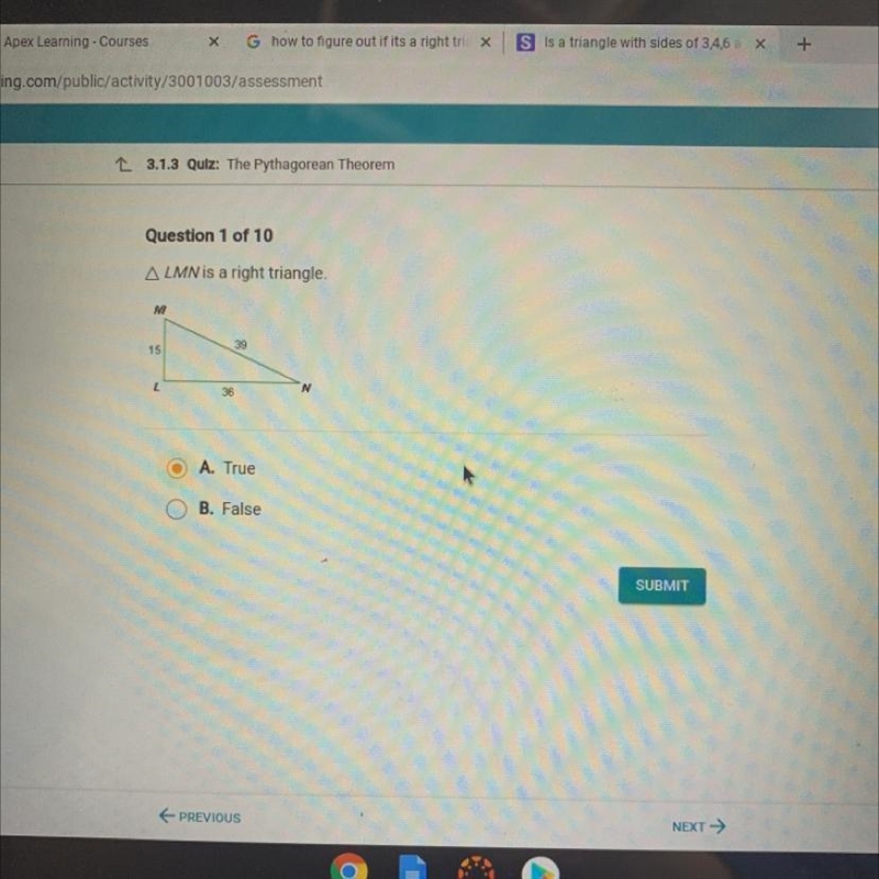 LMN is a right triangle 39 36 15-example-1