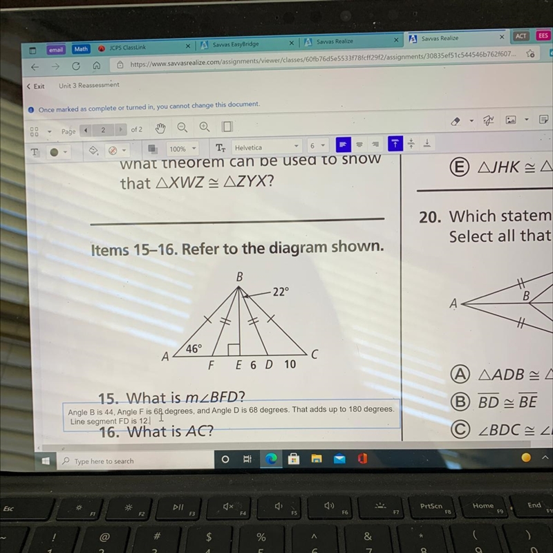 Need help with question 15-example-1