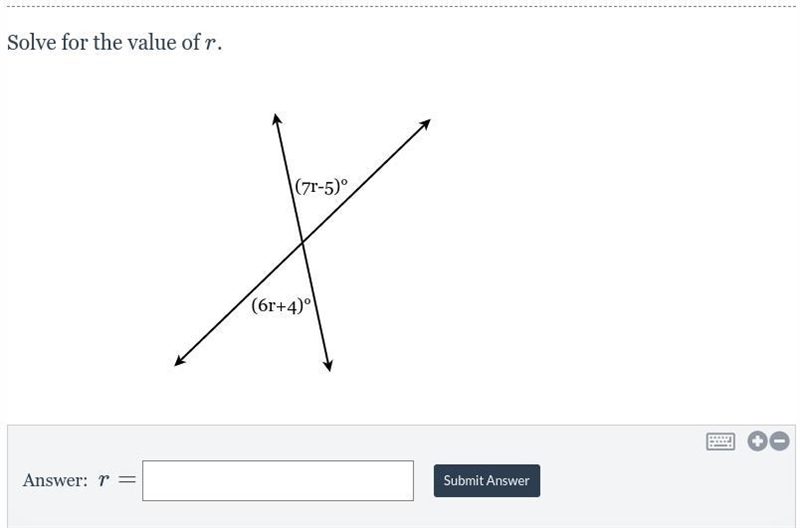 Solve for the value of r.-example-1