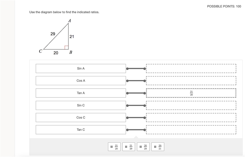 Use the diagram below to find the indicated ratios.-example-1