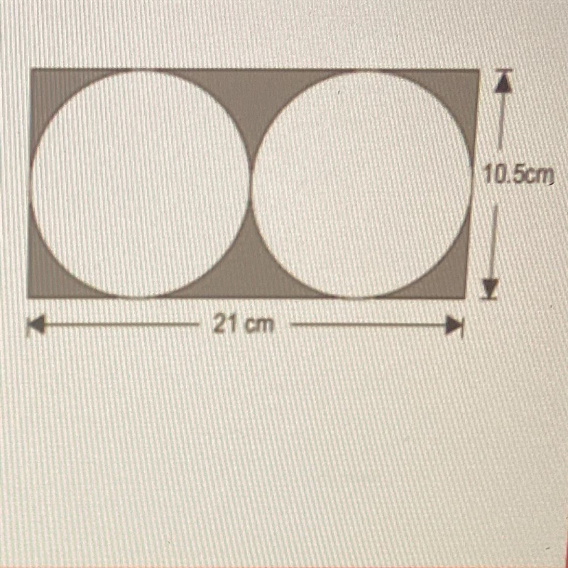 1.What is the area of the circles What is the area of the shaded region?-example-1