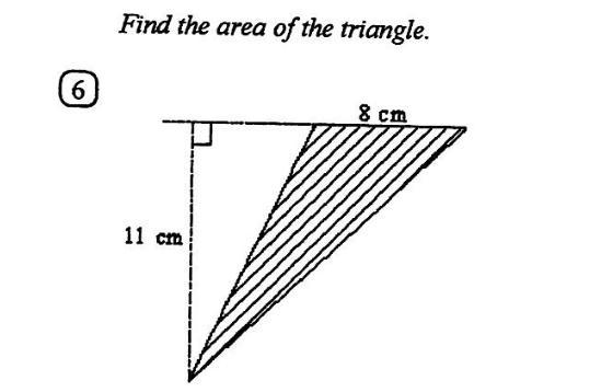 Find the area of the triangle-example-1