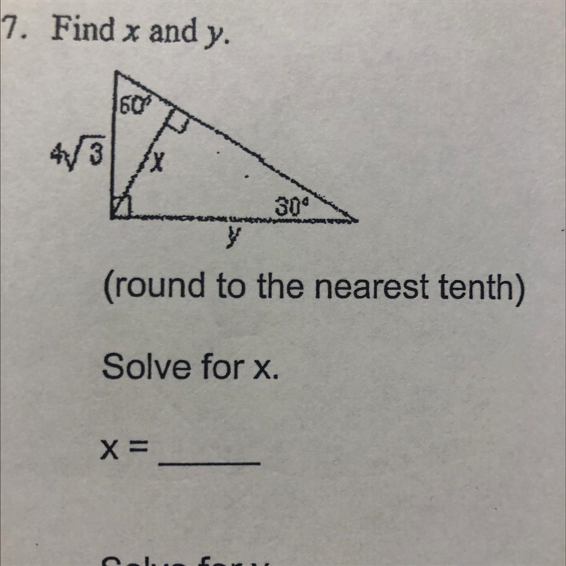 I need to solve for x and y please help-example-1