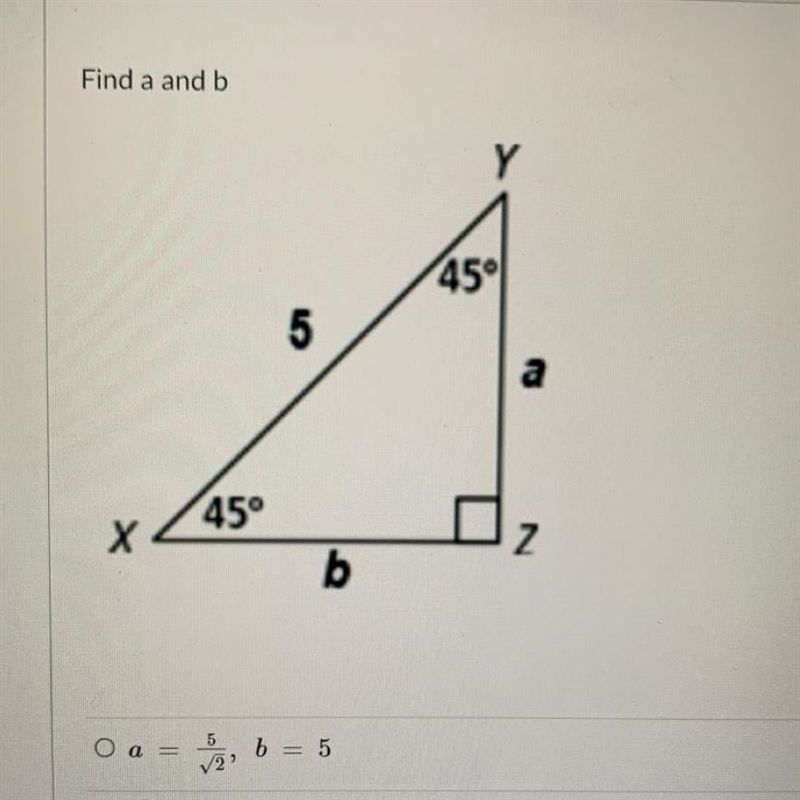 Find a and b. PLS HURRY!-example-1