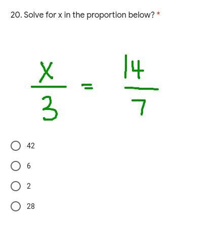 Solve for x in the proportion below?-example-1