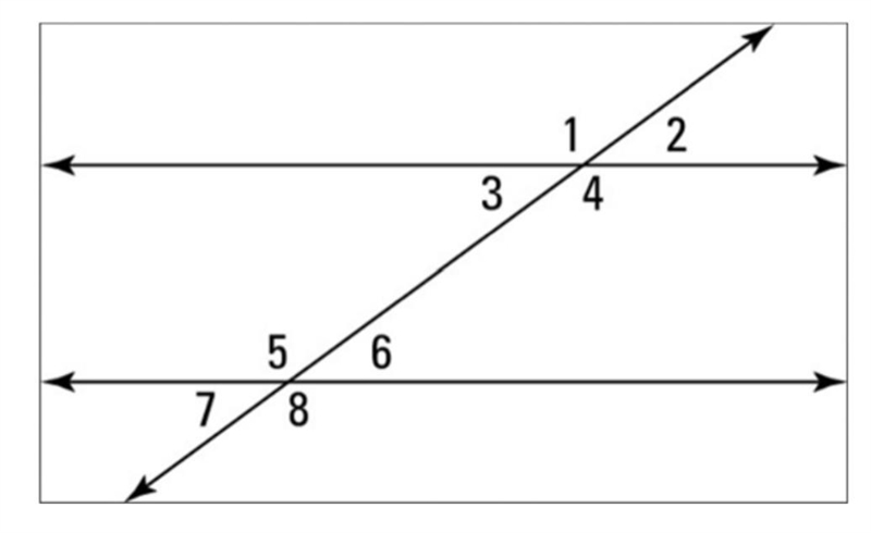 Name one pair of complementary angles. (1 point) 16. Name one pair of supplementary-example-1