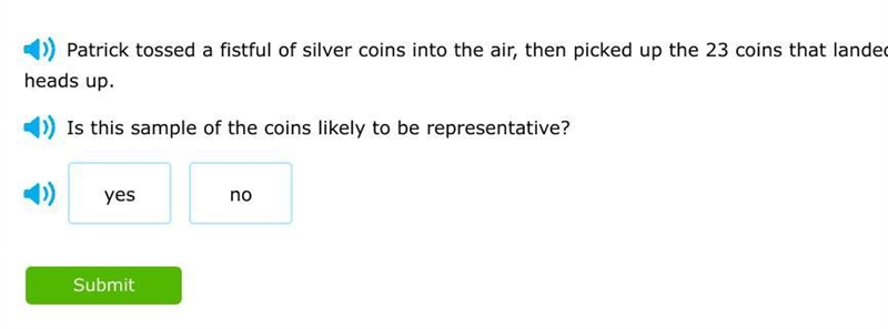 Is this sample of the coins likely to be representative?-example-1