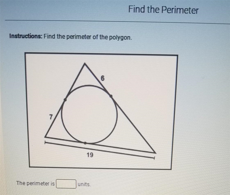 HELP ME !!! Find the perimeter of the polygon​-example-1