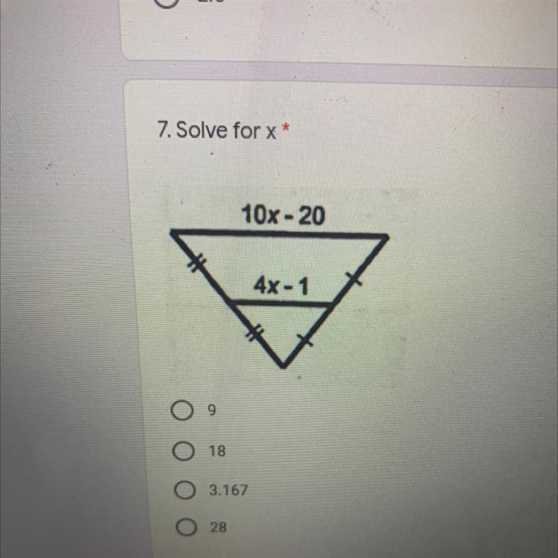 Solve for x I need help fast-example-1