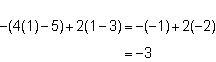 Sophia determined that the expression Negative (4 x minus 5) + 2 (x minus 3) is equivalent-example-1